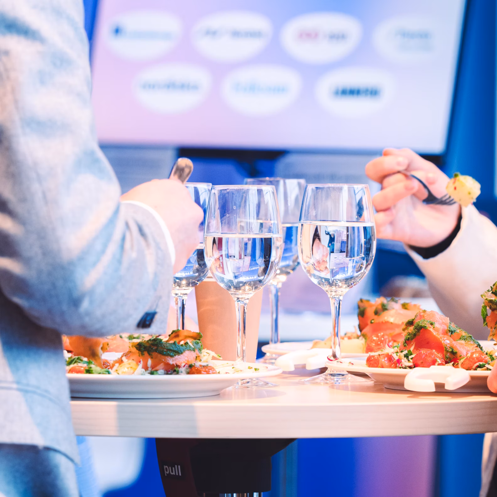Lunch med efterföljande mingel i utställningen